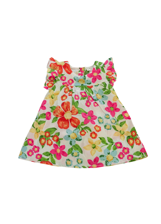 Vestido Flowers - Fucsia&Lemon