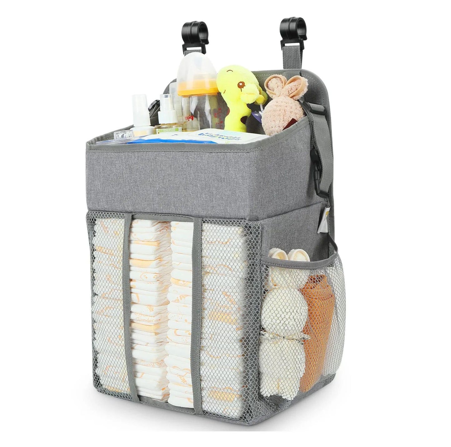 Soporte organizador de cuna - Gris